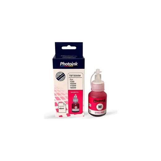 Photoink Brother Bt 5000M Uyumlu 40 ml Kırmızı Photoınk Plus Mürekkep - T220/T420W/T520W/T720W/T820W/T920W