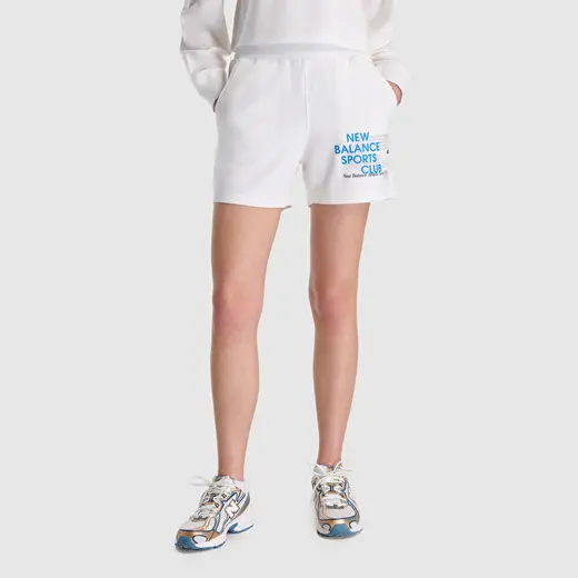New Balance WNS1502 Beyaz Kadın Şort