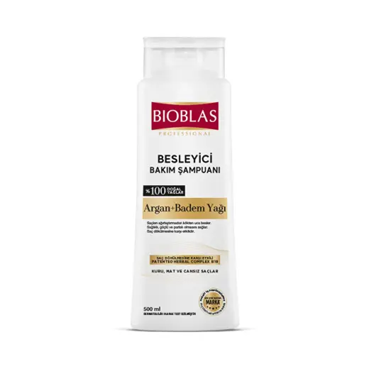 Bioblas Şampuan Argan & Badem Yağı 500 ml