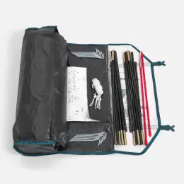 3 Kişilik Kamp Çadırı - MH100 Fresh & Black 7