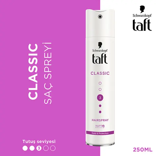 Taft Classic Ekstra Güçlü Saç Spreyi 250 ml