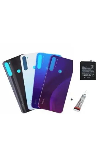 REDMİ NOTE 8 Uyumlu ARKA BATARYA KAPAĞI ,BATARYA V