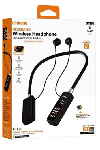 LKB-41 Siyah Bluetooth Kulaklık