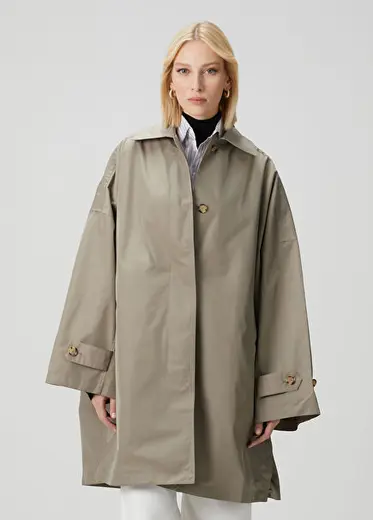 Bej Oversize Kaban