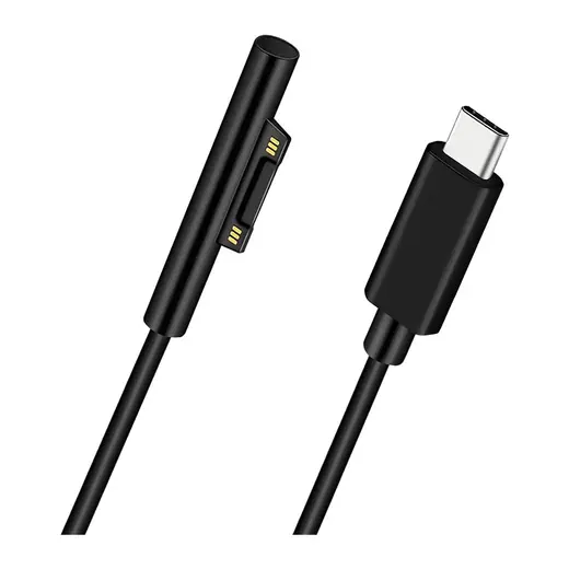 Microcase Surface Pro 3-4-5-6-7-8 Uyumlu Type-C Pd Manyetik Şarj Kablosu 150 cm - AL4145