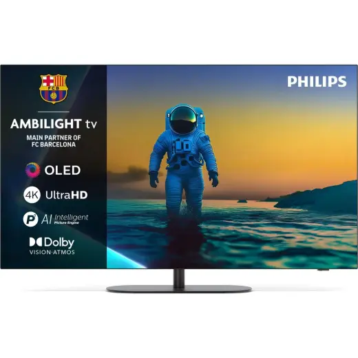 Odea Philips Ambilight Tv 55OLED810/12 4K UHD OLED 139CM 55" Smart Tv Dolby Vision Dolby Atmos Google Tv