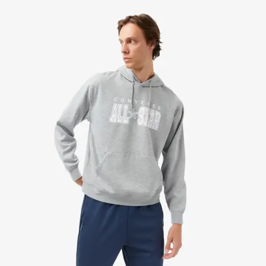 Converse Erkek Gri Sweatshirt