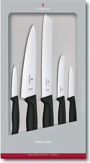 Victorinox 6.7133.5G Siyah Mutfak Seti 5 Parça