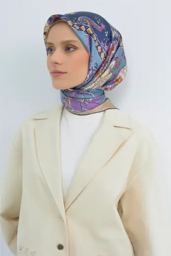 Armine Saf İpek Twill Eşarp 9535D 31