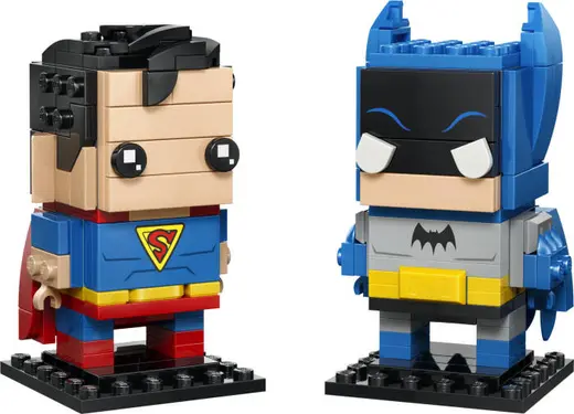 40859 LEGO® Super Heroes Altın Çağ Superman™ ve Batman™ Figürleri
