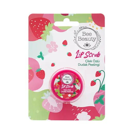 Bee Beauty Çilekli Dudak Peelingi 13 gr