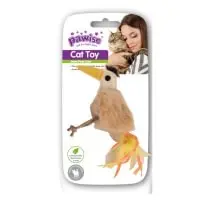 Pawise Uzun Tüylü Devekuşu Kedi Oyuncağı