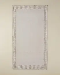 Trendy Kaydırmaz Taban Banyo Paspası 50x80 cm Bej 10
