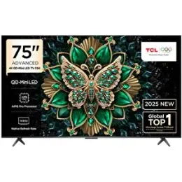TCL 75C6K 4K UHD QD-MINILED 75" 144HZ GOOGLE TV 2