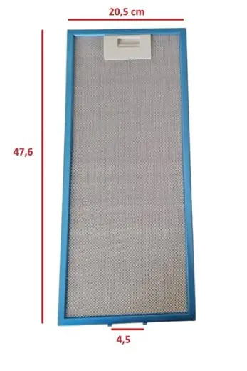 1350 ASPİRATÖR ALÜMİNYUM FİLTRE 20,5 x 47,6