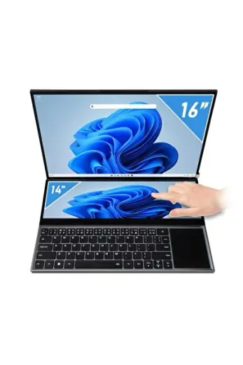 Diamond Duo DS1630 i7-10850H 16 GB 512 GB SSD O/B Intel UHD 16" IPS + 14" IPS Dokunmatik DOS No