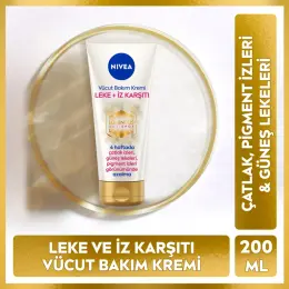 Nivea Luminous Leke ve İz Karşıtı Nemlendirici Vücut Bakım Kremi 200 ml 1