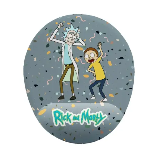 Hamiki Rick And Morty Bilek Destekli Mouse Pad Ergonomik Kaymaz Taban Mousepad Fare Altlığı