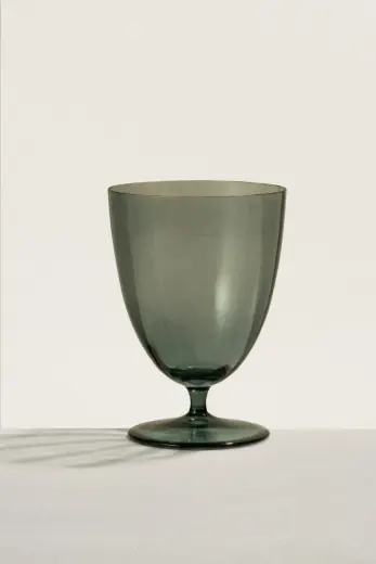 Optikli Su Bardağı Füme Yeşili