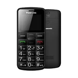 Panasonic KX-TU110 EXB 1.77 inç Siyah Tuşlu Cep Telefonu (Panasonic Türkiye Garantili)