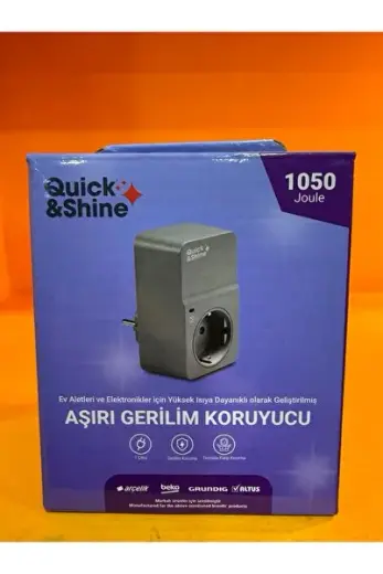 Aşırı Gerilim Koruyucu - Akım Korumalı Priz