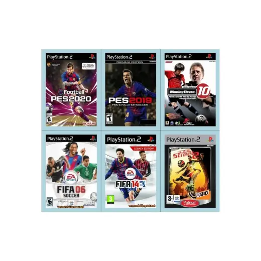 EA En Güzel 6 Futbol Oyunu 1. Seri - Playstation 2