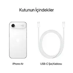 iPhone Air 1 TB Pamuk Beyazı 10
