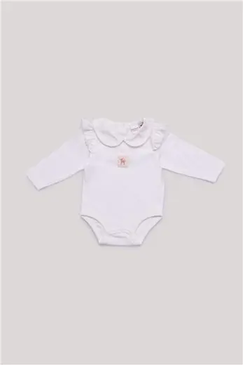 Layette Kız Bebek Ekru Body