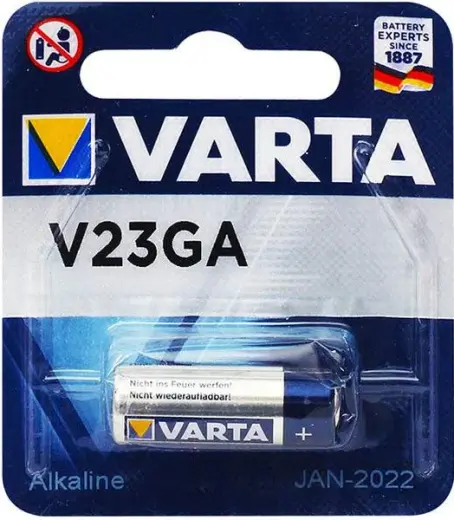 VARTA 23A 12 VOLT ALKALİN PARA PİL TEKLİ PAKET