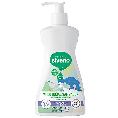 Siveno Lavanta Yağlı Doğal Sıvı Sabun 300 ml