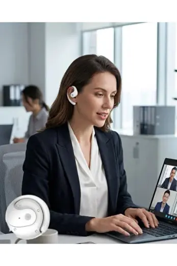 Bluetooth Kulaklık Çift Mikrofonlu Uzun Kullanım Süreli Ve Hızlı Şarj Özellikli