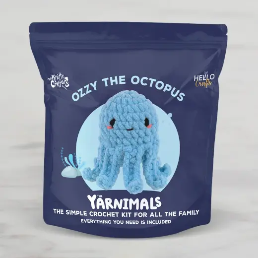 Hello Crafts Yarnimals Amigurumi Kiti - Ozzy The Octopus - YN002