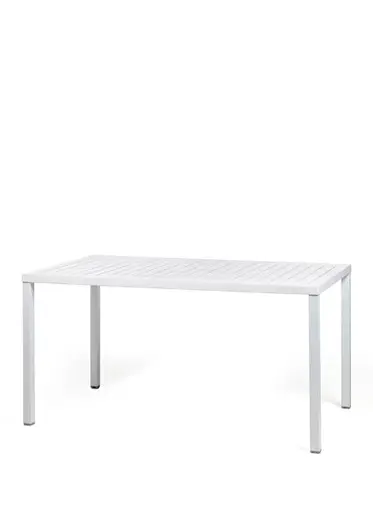 Cube Beyaz Bahçe Bahçe Masası
