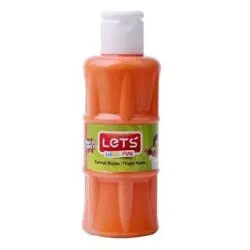 Lets Parmak Boya 100 Ml Turuncu L5653
