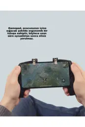 Mobil Fps Oyunlar İçin Dört Parmak Uyumlu Gamepad 4
