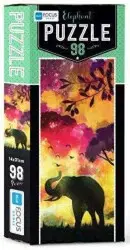 Blue Focus Puzzle Elephant 98 Parça