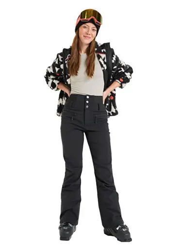 Rising High Pt Siyah Kadın Snowboard Pantolonu