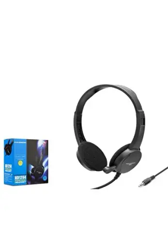 Hd1294 Mikrofonlu Kulaklık 3.5Mm 1.2M Siyah