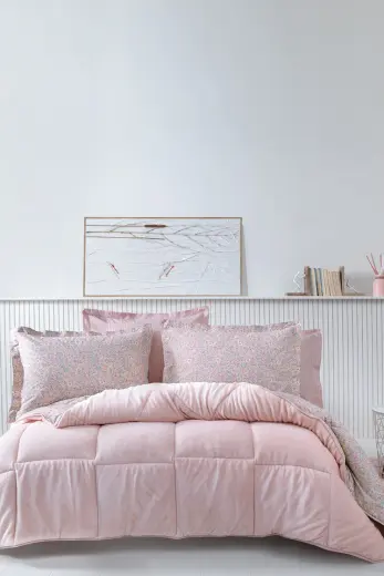 Yataş Bedding Piante Triola Tek Kişilik Set - Pudra