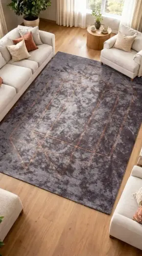 Dekoratif Toz Tutmayan Kilim Pati Dostu IKON PLUS IK52B