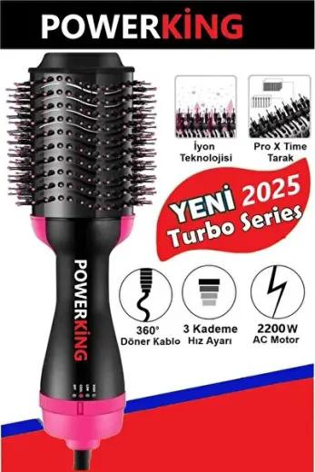 Sarıboğa Saç Düzleştirici Hair Pro V2 2200W Ultra Profesyonel Saç Şekillendirici ve Kurutma Makinesi