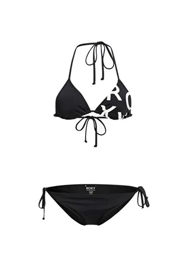 Beach Classics Tie Side Siyah Bikini Seti