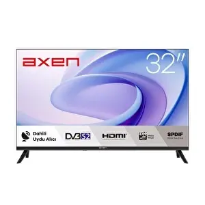 Axen AX32HMLN-N01S 32 inç 80 Ekran HD Ready Dahili Uydu Alıcılı Siyah LED TV