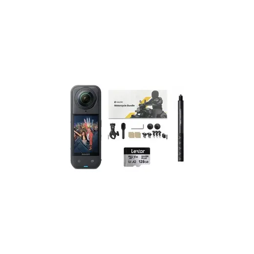 INSTA360 X5 360 Derece 8k Aksiyon Kamera Motosiklet Kit (128GB)