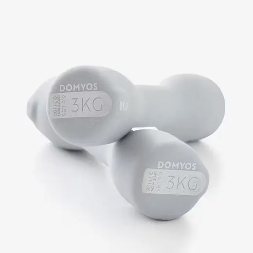 Fitness Dambılı - 2×3 Kg - Gri - Easy