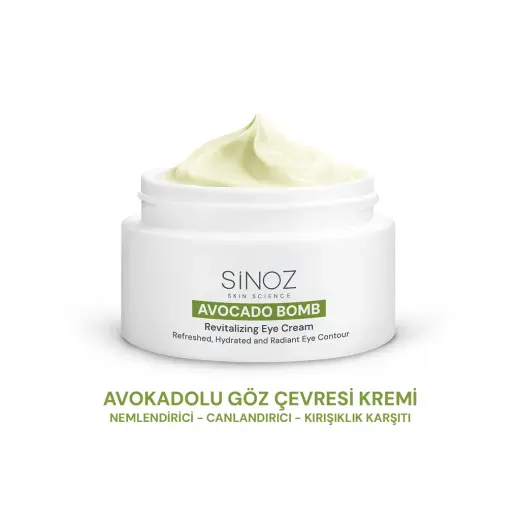 Sinoz Avocado Bomb Canlandırıcı Göz Çevresi Bakım Kremi 15 ml