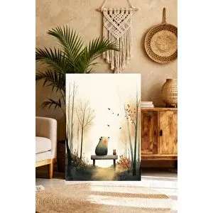 Mgi Design Şık Çocuk Sanatı Tablosu Bohem Kanvas Tablo Mutfak Dekoru | Modern Duvar Dekoru | Salon, Yatak Odası Ve Ofis İçin | Sanatsal Ev Dekorasyonu 80x120 cm