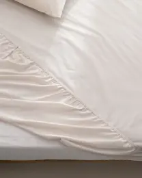 Madame Coco Manon Tek Kişilik %100 Pamuk Ranforce Lastikli Çarşaf - Taş Taş 2