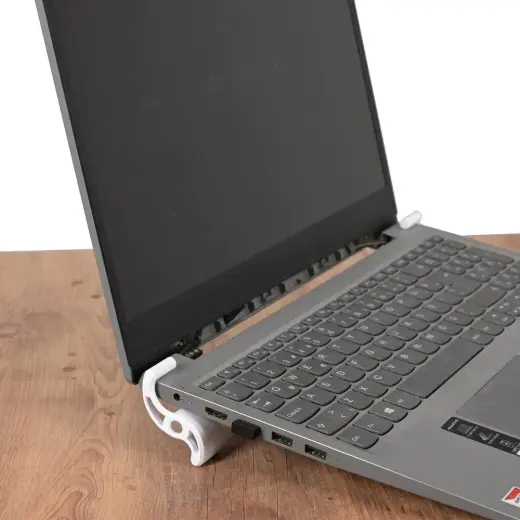 Universal Notebook Macbook Standı Leptop Diz Üstü Bilgisayar Standı Beyaz Renk