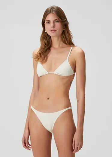 Kırık Beyaz Bikini Altı